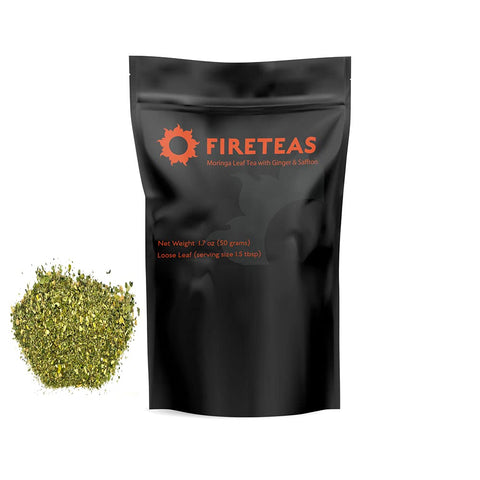 FIRE TEAS Monk Fruit Powder - All Natural Sugar Free Sweetener - No Erythritol, Keto & Paleo Diet Friendly, No Aftertaste, Zero Calories, Zero Carbs, Healthy