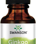 Swanson Ginkgo Biloba Liquid Extract (Alcohol- & Sugar-) 1 fl Ounce Liquid