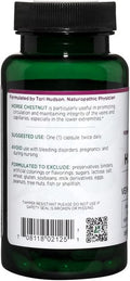 Vitanica Horse Chestnut Promotes Vein and Capillary Strength & Circulation Vegan 60 Capsules