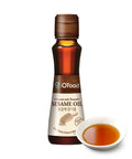 Premium Sesame Oil [5.4 Fl Oz] 100% Pure Toasted Sesame Seed Oil KoreanStyle Rich & Nutty Flavor Asian Cooking Oil for Stir Fry Noodles Dressing & Drizzle O'food