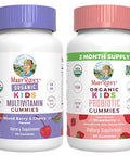 Maryruth's Organics Gummies For Kids'multivitamin (Mixed Berry & Cherry) & Probiotic