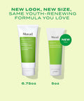 Murad Renewing Cleansing Cream - Age-Defying Gentle Face Wash With Lactic Acid & Vitamin E For Luxurious Smooth Skin - Apricot Starflower And Peptides To Clean & Nourish Dry Skin & Wrinkles