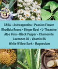 Tolevita Calm Patches Blue Relaxation And Stress Relief With Gaba Ashwagandha Ltheanine Passion Flower Magnesium Herbal Mood And Calm Support 36 Pcs