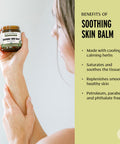 Banyan Botanicals Soothing Skin Balm Organic Herbal Skin Care Salve With Neem Leaf And Vetiver Cooling And Soothing Balm For Natural Skin Health 4 Oz Non Gmo Sustainably Sourced Petroleum Free