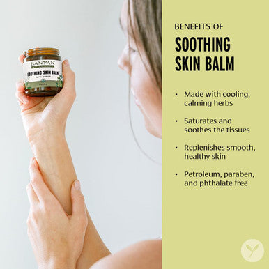 Banyan Botanicals Soothing Skin Balm Organic Herbal Skin Care Salve With Neem Leaf And Vetiver Cooling And Soothing Balm For Natural Skin Health 4 Oz Non Gmo Sustainably Sourced Petroleum Free