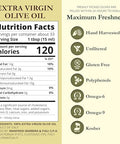 Frantoia Extra Virgin Olive Oil, 101.4 Fl Oz (3L Tin) ÃƒÂ¢Ã¢â€šÂ¬Ã¢â‚¬Å“ Award-Winning Sicilian EVOO Made from Biancolilla, Nocellara del Belice & Cerasuola Olives ÃƒÂ¢Ã¢â€šÂ¬Ã¢â‚¬Å“ Cold-Pressed within 24 Hours for Fresh, Fruity Flavor