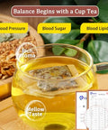 Hee Creek Lipid and Sugar Control Tea 15.87oz/450g (90 bags) Natural Balance Herbal Tea Corn Silk Mulberry Leaf Tea Lotus Leaf 9 Dried Herbs Sugar Lower Ã©â„¢ÂÃ¨â€žâ€šÃ©â„¢ÂÃ§Â³â€“Ã¨Å’Â¶ Ã¤Â¸â€°Ã©Â«ËœÃ¨Å’Â¶ Ã¤Â¹ÂÃ¥â€˜Â³Ã¨Ââ€°Ã¦Å“Â¬