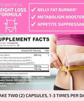 Berberine Complex Supplement Plus Fat Burner For Women Weight Loss & Sugar Support With Raspberry Ketones Appetite Suppressant Metabolism Booster And Belly Fat Reducer 1 Month Supply