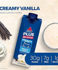Atkins Creamy Vanilla Plus Protein Shake & Dark Chocolate Royale Protein Shake 15G Protein Low Glycemic 2G Net Carb 1G Sugar Keto Friendly 12 Count