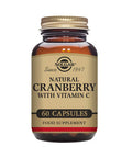 Solgar Naturally Sourced Cranberry With Vitamin C - 60 Vegetable Capsules - Supports Urinary & Bladder Health - Non-Gmo Vegan Gluten Free - 60 Servings