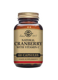 Solgar Naturally Sourced Cranberry With Vitamin C - 60 Vegetable Capsules - Supports Urinary & Bladder Health - Non-Gmo Vegan Gluten Free - 60 Servings