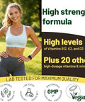 Vegan Vitality Multivitamins and Minerals for Women and Men with High Strength Vitamin B12 D3 and K2. 180 Vegan Multivitamin Tablets 6 Months Supply. Vitamins for Vegans. Women Multivitamin
