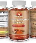 Flamingo Supplements Sugar Free Ceylon Cinnamon Gummies Sugar Regulation Neuroprotective- Supplement with Chromium and Cinnamon Bark- Alternative to Cinnamon Capsules - 90 Chews