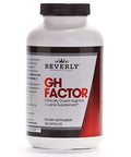 Beverly International GH Factor 180 Capsules. Raise Levels by Up to 8-Fold. Clinically Dosed Arginine + Lysine Supplement. P.M. Growth Promoter for Men and Women Revitalize Your Physique.