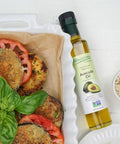 100% Pure Avocado Oil in Glass Bottle, Allergen-Free and Non-GMO, Premium Cold-Pressed Cooking Oil for SautÃƒÂ©ing, Baking, Grilling, and Salad Dressings, 8.45 fl oz