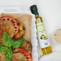 100% Pure Avocado Oil in Glass Bottle, Allergen-Free and Non-GMO, Premium Cold-Pressed Cooking Oil for SautÃƒÂ©ing, Baking, Grilling, and Salad Dressings, 8.45 fl oz