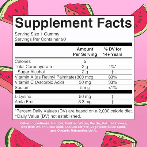 Maryruth'S Maryruth Organics Vegan Collagen For Women & Men Collagen Boosting Gummies Skin Care Lysine Vitamin C Vitamin A Amla Supplement For Hair & Skin Vegan Non-Gmo Gluten Free 90 Servings