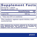 Pure Encapsulations lLysine 270 vcaps