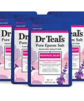 Dr Teal'S Pure Epsom Magnesium Salt Soaking SolutionMenstrual Relief With Herbal Plant Complex & Essential Oils 3 Lbs (Pack Of 4)