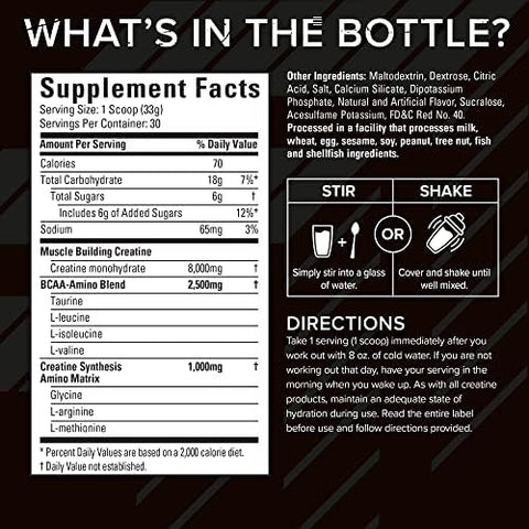 Six Star Creatine Powder And Whey Protein Plus Bundle - Creatine Hcl + Creatine Monohydrate Powder And 100% Whey Protein Plus Strawberry Smoothie