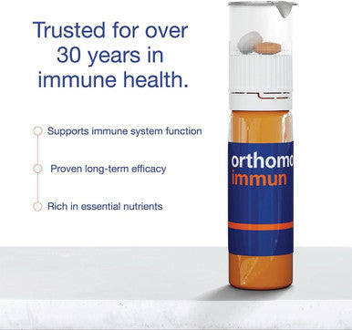 Orthomol Immun & Vital M Vials Men's Health and Immune Support Supplements 30-Day Supply