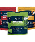 Organifi Sunrise To Sunset Power Box (9.5 Oz. Each) - Organic Superfood Powder - Green Juice, Red Juice, Golden Milk- 30-Day Supply - Vegan