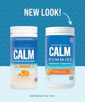 Natural Vitality Calm Magnesium Supplement AntiStress Gummies Vegan GlutenFree Orange Flavor 120 Gummies