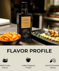 Barbera Lorenzo #3 Organic Extra Virgin Olive Oil PDO Val di Mazara, Fruity, Cold Extracted Authentic Sicilian Olive Oil, Fresh Harvest Imported Olive Oil From Italy 16.9 oz
