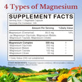 Vitalitown Magnesium Complex Supplement 500mg and Vitamin C Complex 1000mg