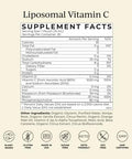 CYMBIOTIKA Vitamin C Individual Packets Liposomal Delivery Supplement for Immune Support Collagen Boost and Healthy Aging Skin Hydration Packets Citrus Vanilla Flavor 30 Count