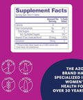 Azo Daily Menopause Relief + Vitamin D To Support Strong Bones Menopause Supplements For Women Reduces Hot Flashes And Night Sweats 30 Count