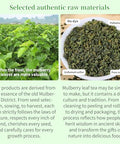 Wanhua Hall Mulberry Leaf Tea Mulberry Tea Loose Leaf 9.17oz/260g Fresh Taste Dried Sang Ye Loose Leaf Herbal Tea Caffeine Free Ã¦Â¡â€˜Ã¥ÂÂ¶Ã¨Å’Â¶ Ã¦Â¡â€˜Ã¥ÂÂ¶ Ã©Å“Å“Ã¦Â¡â€˜Ã¥ÂÂ¶