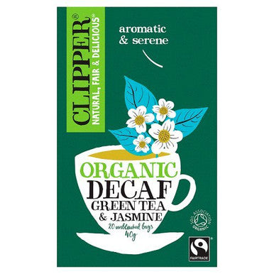 Clipper Organic Green Decaf & Jasmin 20 Tea bags