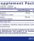 Pure Encapsulations Potassium Magnesium citrate 180 vcaps
