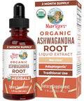 Maryruth'S Maryruth Organics Ashwagandha Root Usda Organic Ashwagandha Liquid Drops Stress Relief Natural Calm Relaxation And Mood Support Supplement Adaptogenic Nervine Vegan Non-Gmo 60 Servings