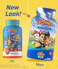 L'il Critters Paw Patrol Gummy Vites Daily Gummy Multivitamin for Kids Vitamin C D3 for Immune Support Cherry Orange and Blueberry Flavors 190 Gummies