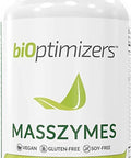 BiOptimizers - MassZymes Digestive Enzymes (250 Capsules) and P3-OM Probiotic & Prebiotic (60 Capsules) Supplement Bundle