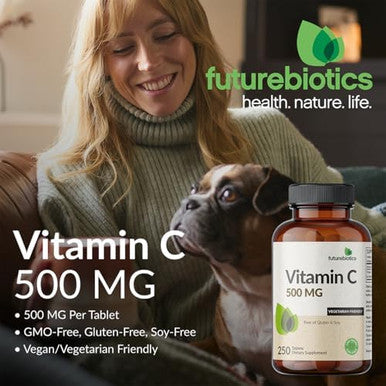 Futurebiotics Vitamin C 500Mg Nongmo 250 Tablets