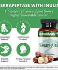 Nutramedix Joint Support Bundle Includes Curcumin From Turmeric And Serrapeptase Enzyme Support Capsules For Joint Support And Healthy Inflammatory Response Support 2Piece Supplement Set