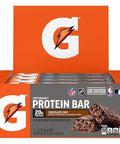 Gatorade Whey Protein Recover Bars Chocolate Chip 2.8Oz (12 Pack)