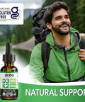 Vitamin D3 K2 Liquid Drops Organic D3K2 Vitamin D3 K2 Drops Liquid Supplement MCT Oil for Adults and Kids Calcium Absorption Strong Bones Vit D and K 5000 IU Supplements Vitamins D + K MK7 1 Fl Oz