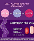 21St Century Prenatal With Dha Tablets And Softgels 120 Count