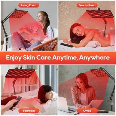 Beichen Red Light Therapy Infrared Redlight-Therapy For Body And Face Lamp Device With Remote Control For Women Wife Mom Sister Girlfriend