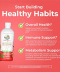 Maryruth'S Liquid Morning Multivitamin (Strawberry) & Iron Liquid (Berry) Clean Label Project Verified Vitamins For Energy Immunity & Overall Health Vegan Non-Gmo Gluten Free
