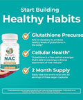 Maryruth's N Acetyl Cysteine Capsules 120 Count 1000Mg