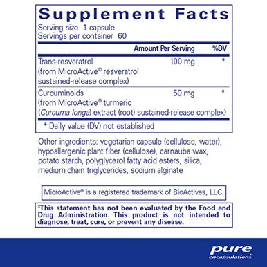 Pure Encapsulations ResCuSR 60 vegcaps