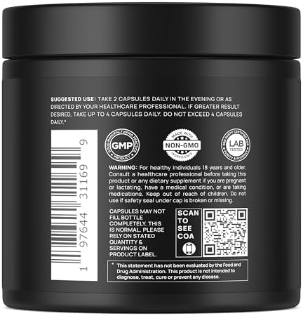 Triple Sleep Magnesium LThreonate W. Apigenin Theanine and Magtein Magnesium L Threonate High Absorption Magnesium Supplement Capsules For Men And Women Magnesium Powder Pills