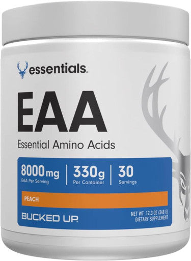 Bucked Up Essential Amino Acids EAA Powder Easy Mix Non Clumping Formula for Pre Intra Workout