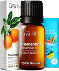 Gya Labs Clementine & Lemon Essential Oil Set - Aromatherapy Grade Essential Oils Set - 2X0.34 Fl Oz - Gya Labs