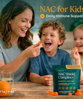 Etta Vita Sugar-Free Nac Gummies (Immune Support Complex) N-Acetyl Cysteine Vitamin C & Zinc - Supports Respiratory Health Liver Detox & Cleanse Kidney Function Nac Supplement For Kids And Adults - Vegan